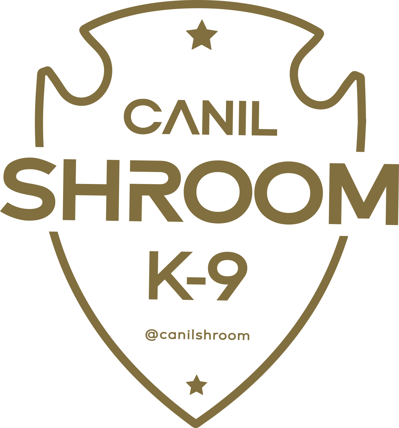 logo malinois canil Shroom